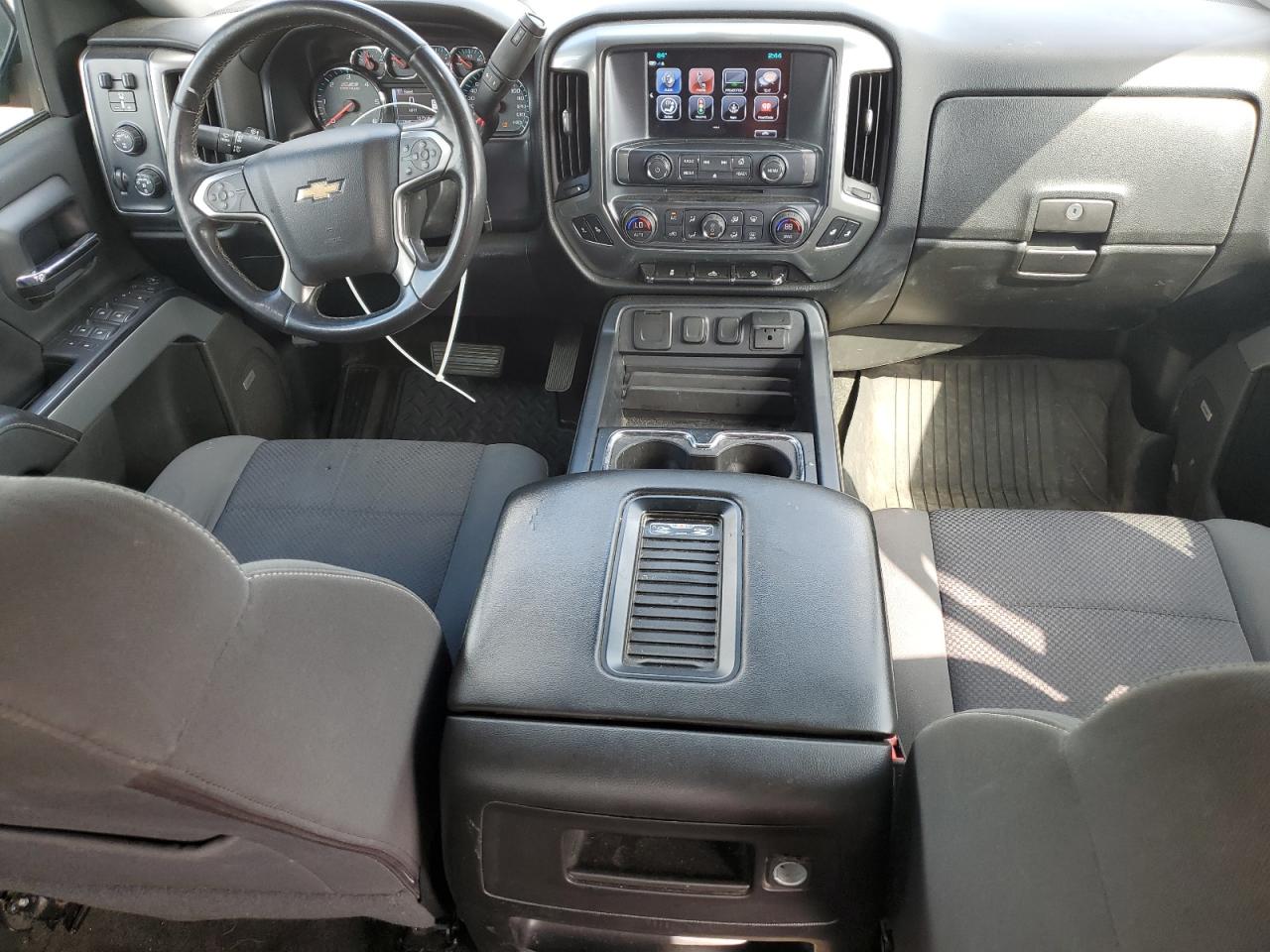 2018 Chevrolet Silverado VIN 3GCUKREC9JG413275 Copart auction photo, front end / side damage thumbnail 8