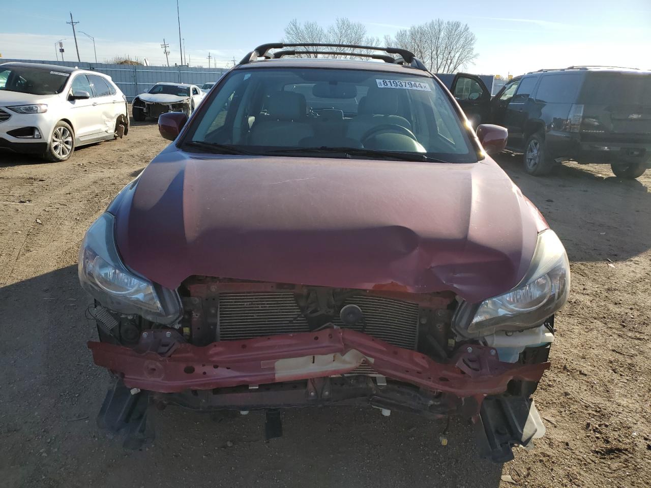 2013 Subaru XV VIN JF2GPACC5D2803162 Copart auction photo, front end damage thumbnail 5