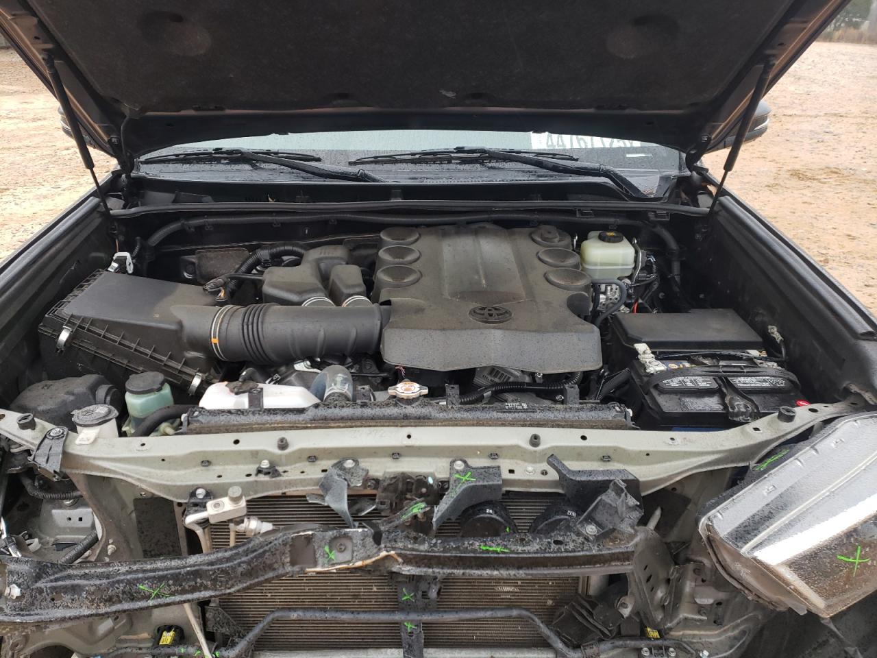 2019 Toyota 4Runner VIN JTEBU5JR1K5713207 Copart auction photo, front end damage thumbnail 12
