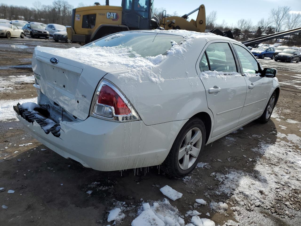 2008 Ford Fusion VIN 3FAHP07Z98R148538 Copart auction photo, front end / rear end damage thumbnail 3