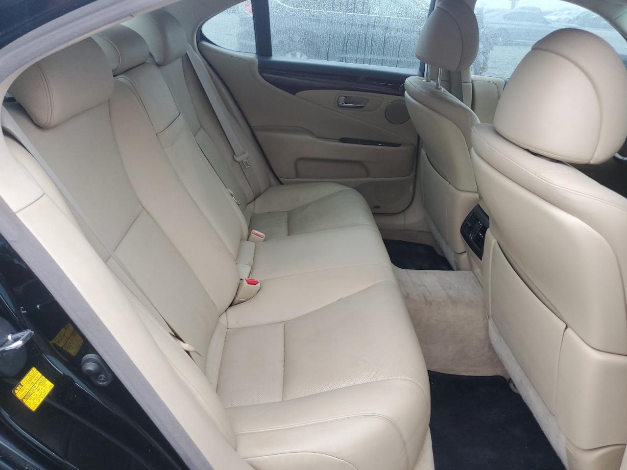 2009 Lexus LS VIN JTHCL46F395001858 Copart auction photo, front end / rear end damage thumbnail 10