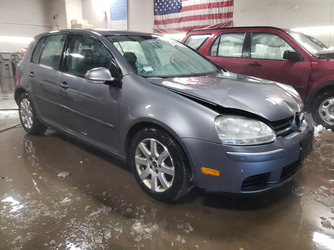 2008 Volkswagen Golf VIN WVWDA71K68W182500 Copart auction photo, front end damage thumbnail 4