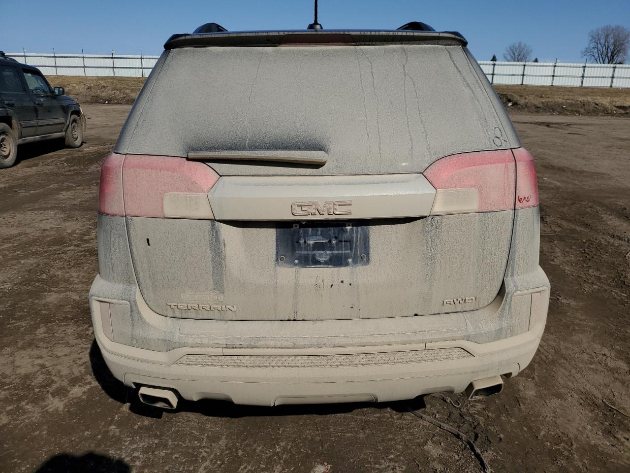 2017 GMC Terrain VIN 2GKFLUE33H6142586 Copart auction photo, front end damage thumbnail 6