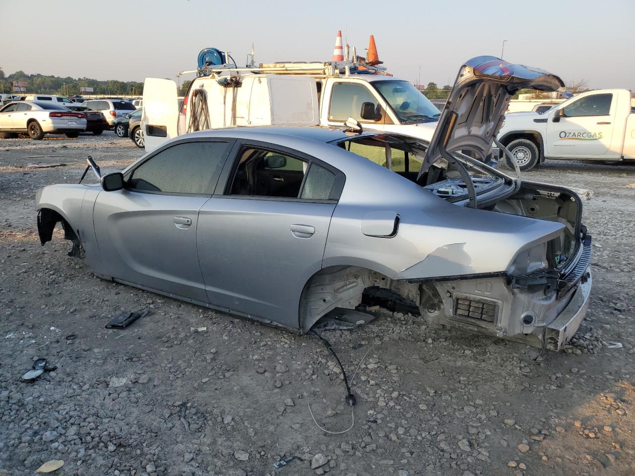 2016 Dodge Charger VIN 2C3CDXGJ8GH321674 Copart auction photo, stripped damage thumbnail 2