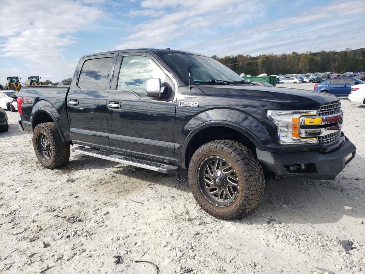 2018 Ford F-150 VIN 1FTEW1E56JFB78833 Copart auction photo, rear end / front end damage thumbnail 4
