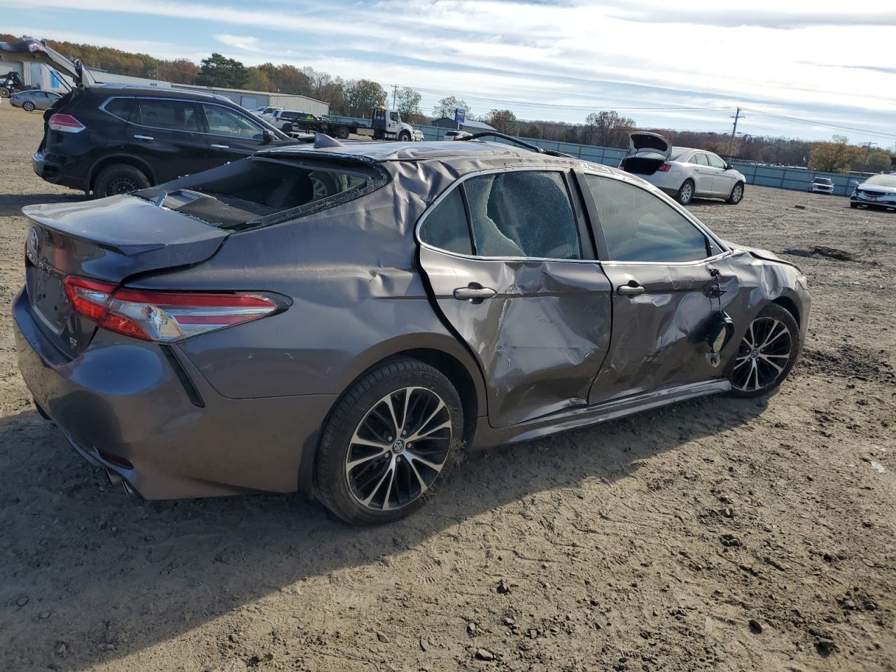 2019 Toyota Camry VIN 4T1B11HK1KU203231 Copart auction photo, all over damage thumbnail 3