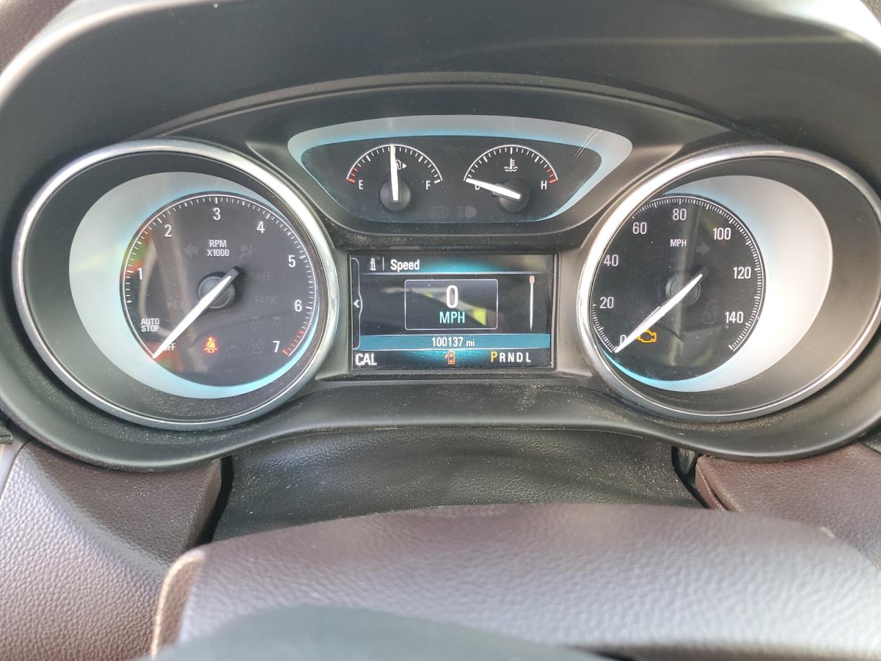 2017 Buick Envision VIN LRBFXBSA0HD144769 Copart auction photo, front end / side damage thumbnail 9
