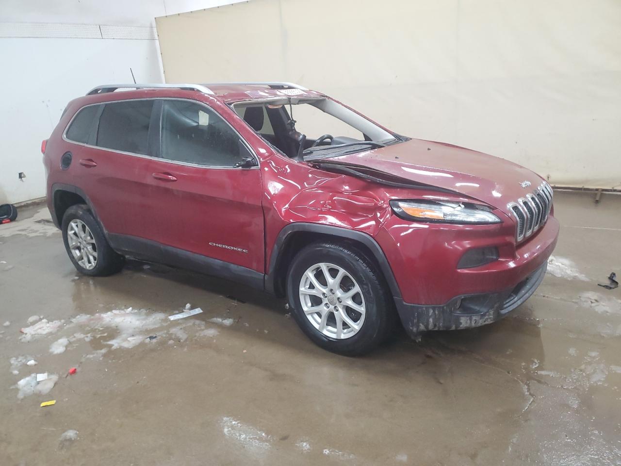 2015 Jeep Grand Cherokee VIN 1C4PJMCB6FW534853 Copart auction photo, rollover damage thumbnail 4