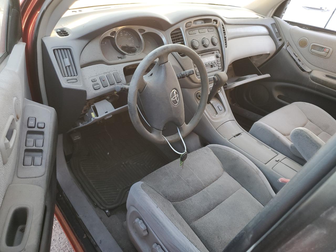 2003 Toyota Highlander VIN JTEGD21A730071542 Copart auction photo, front end / side damage thumbnail 8