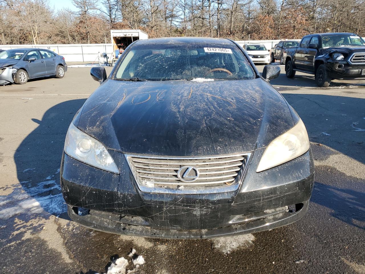 2007 Lexus ES VIN JTHBJ46G472105820 Copart auction photo, vandalism / front end damage thumbnail 5