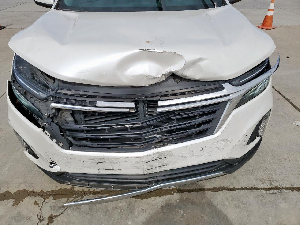 2022 Chevrolet Equinox VIN 3GNAXKEV6NS173710 Copart auction photo, front end damage thumbnail 11