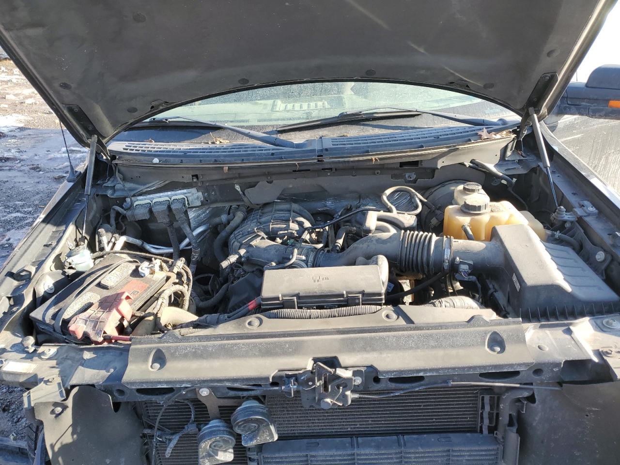 2013 Ford F-150 VIN 1FTEX1CM7DFD51920 Copart auction photo, front end / rear end damage thumbnail 12