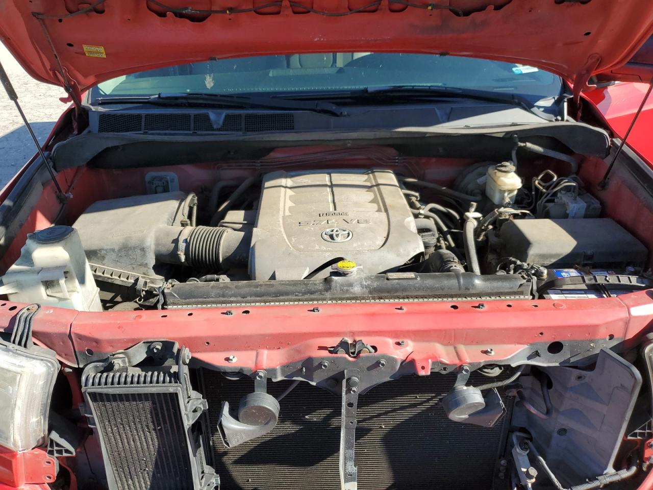2010 Toyota Tundra VIN 5TFEY5F15AX081856 Copart auction photo, side / rear end damage thumbnail 11