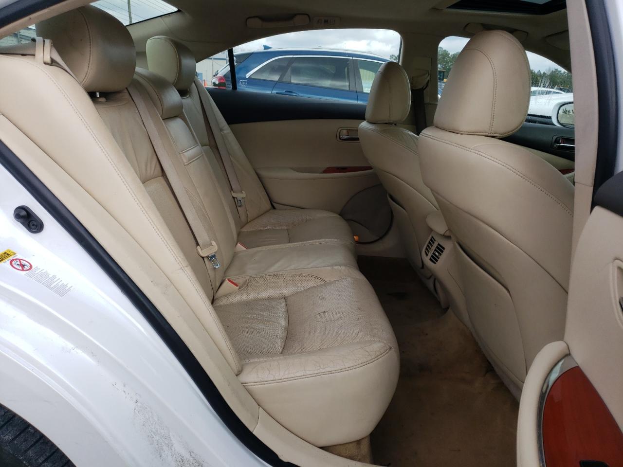 2011 Lexus ES VIN JTHBK1EG5B2454331 Copart auction photo, rear end damage thumbnail 10