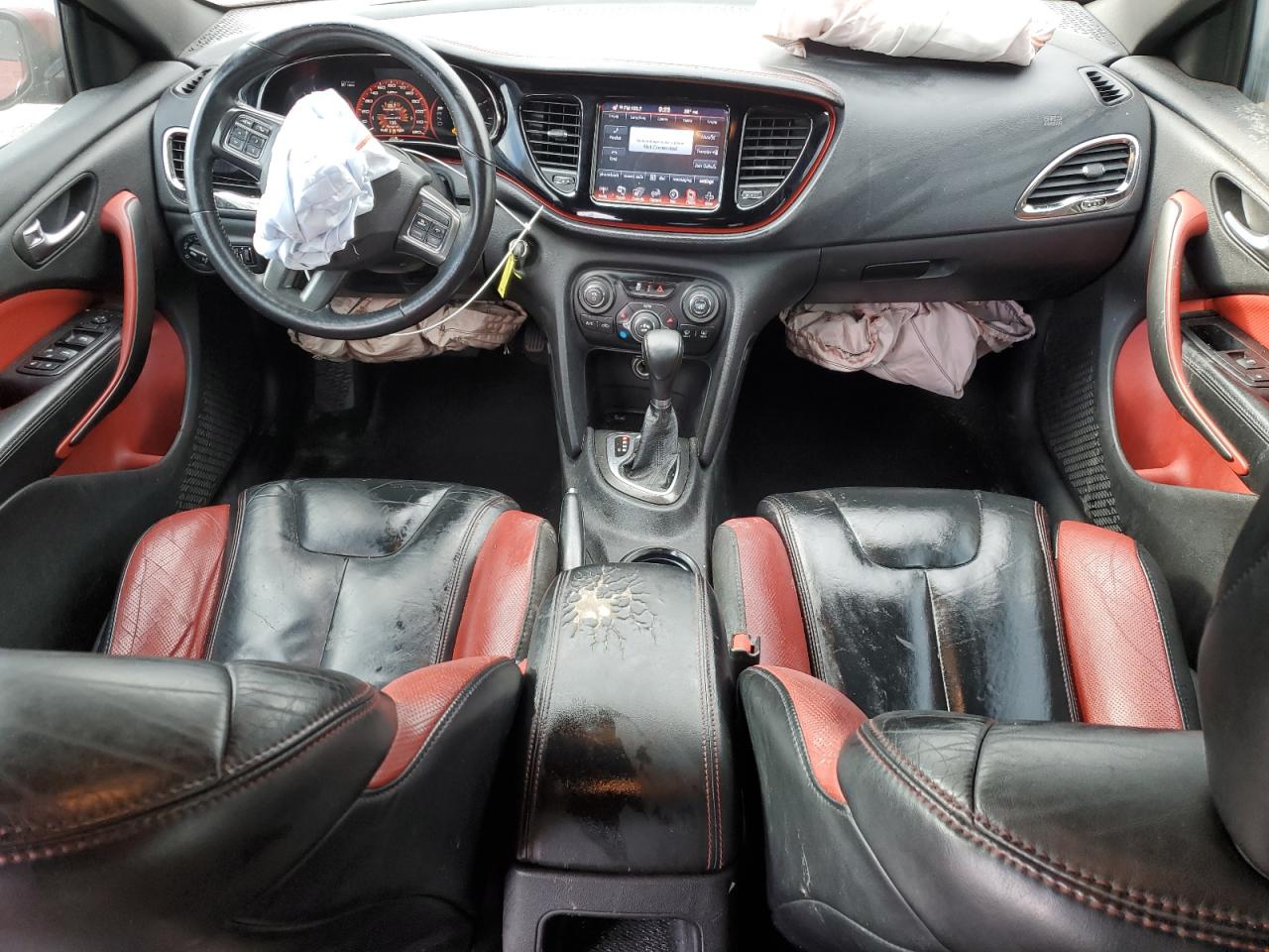 2013 Dodge Dart VIN 1C3CDFCB5DD341222 Copart auction photo, front end / side damage thumbnail 8