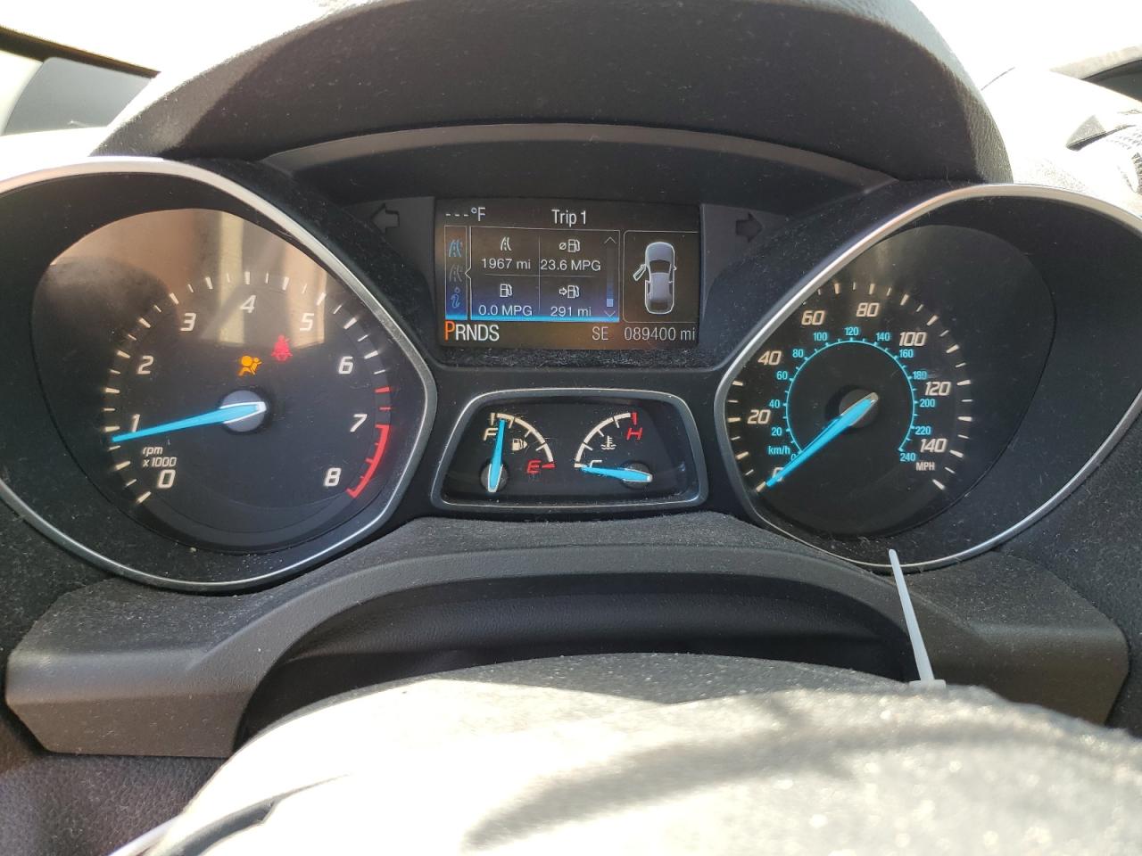 2016 Ford Escape VIN 1FMCU0G72GUC20310 Copart auction photo, front end damage thumbnail 9
