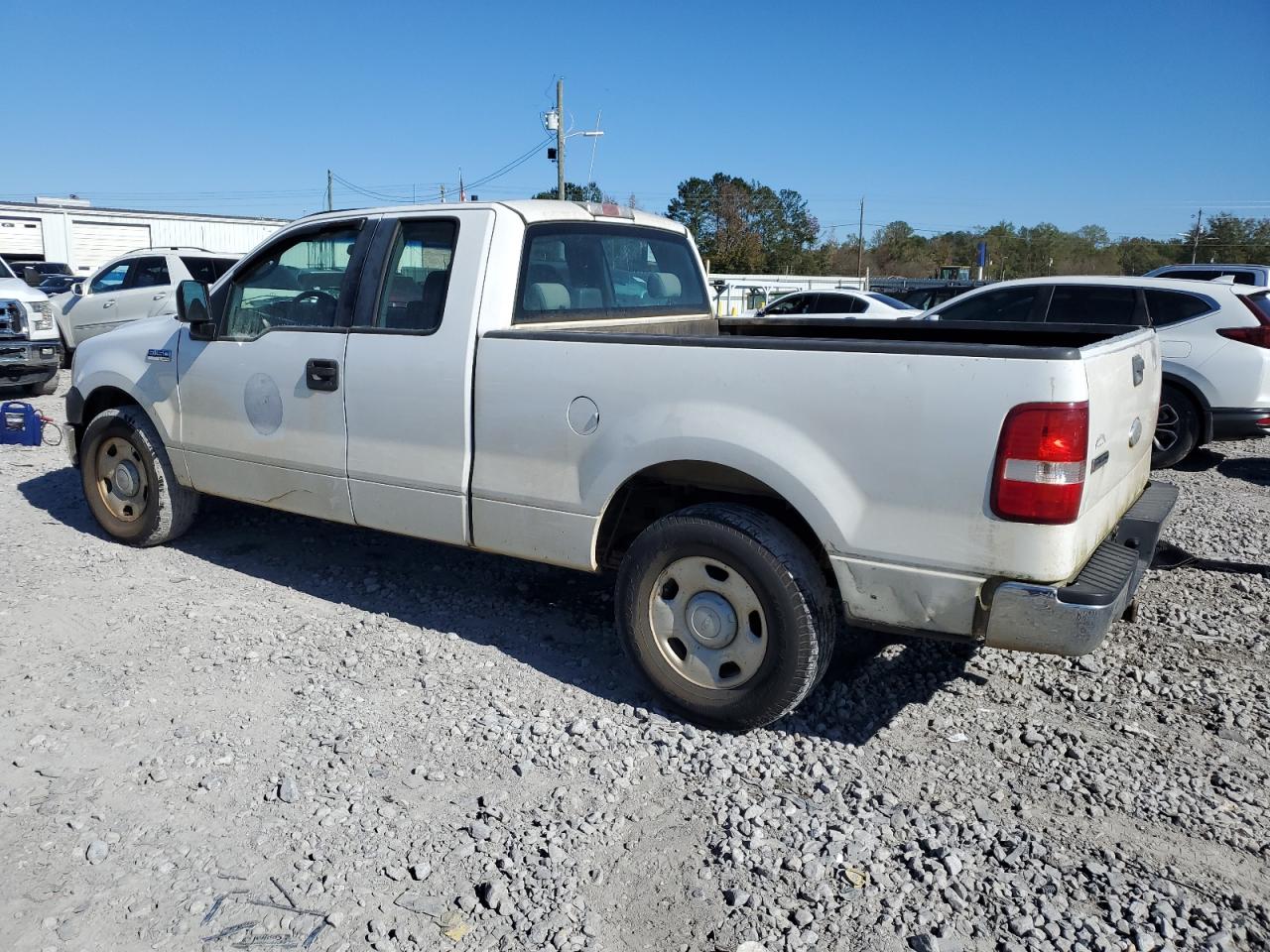 2007 Ford F-150 VIN 1FTRX12W17NA83459 Copart auction photo, front end / minor dent/scratches damage thumbnail 2