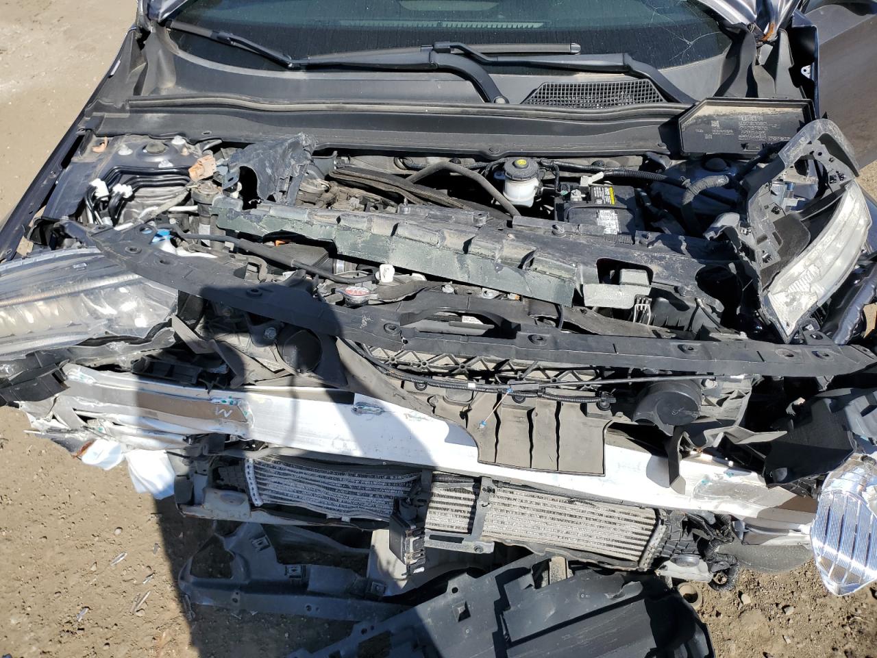 2018 Honda Accord VIN 1HGCV1F19JA165840 Copart auction photo, front end damage thumbnail 11