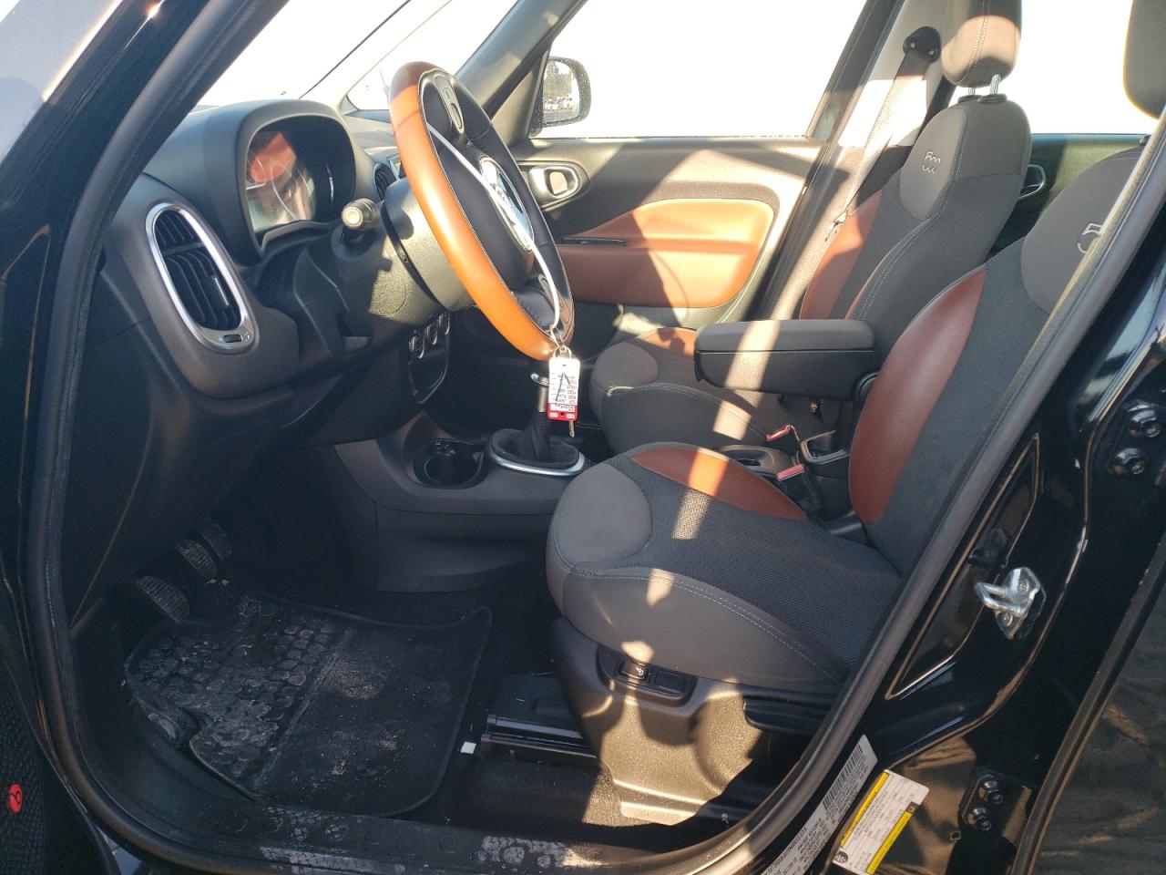 2014 Fiat 500 VIN ZFBCFADH0EZ007862 Copart auction photo, rear end damage thumbnail 7