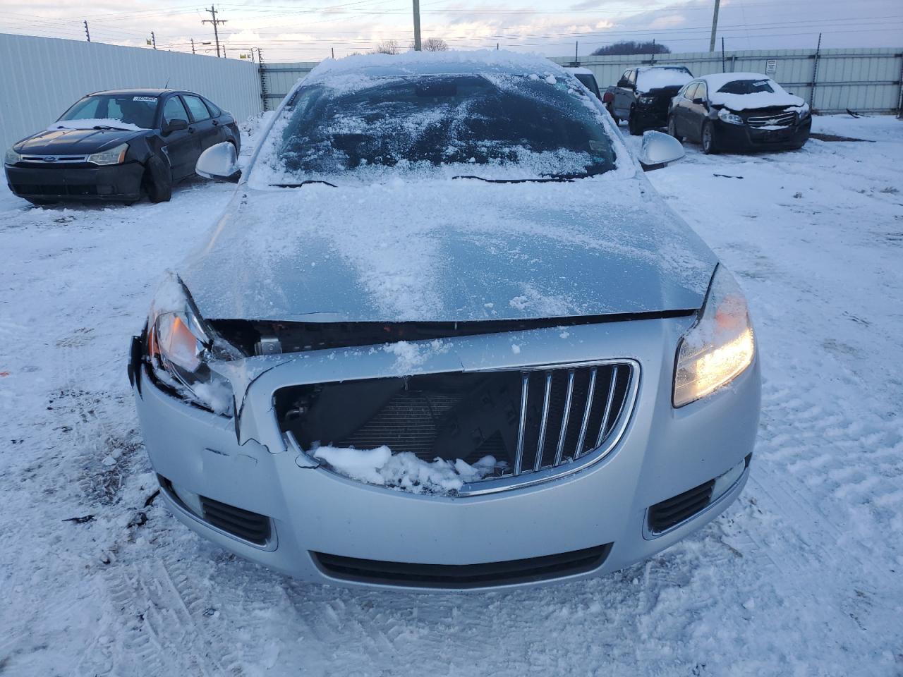 2013 Buick Regal VIN 2G4GS5EV5D9244244 Copart auction photo, front end damage thumbnail 5