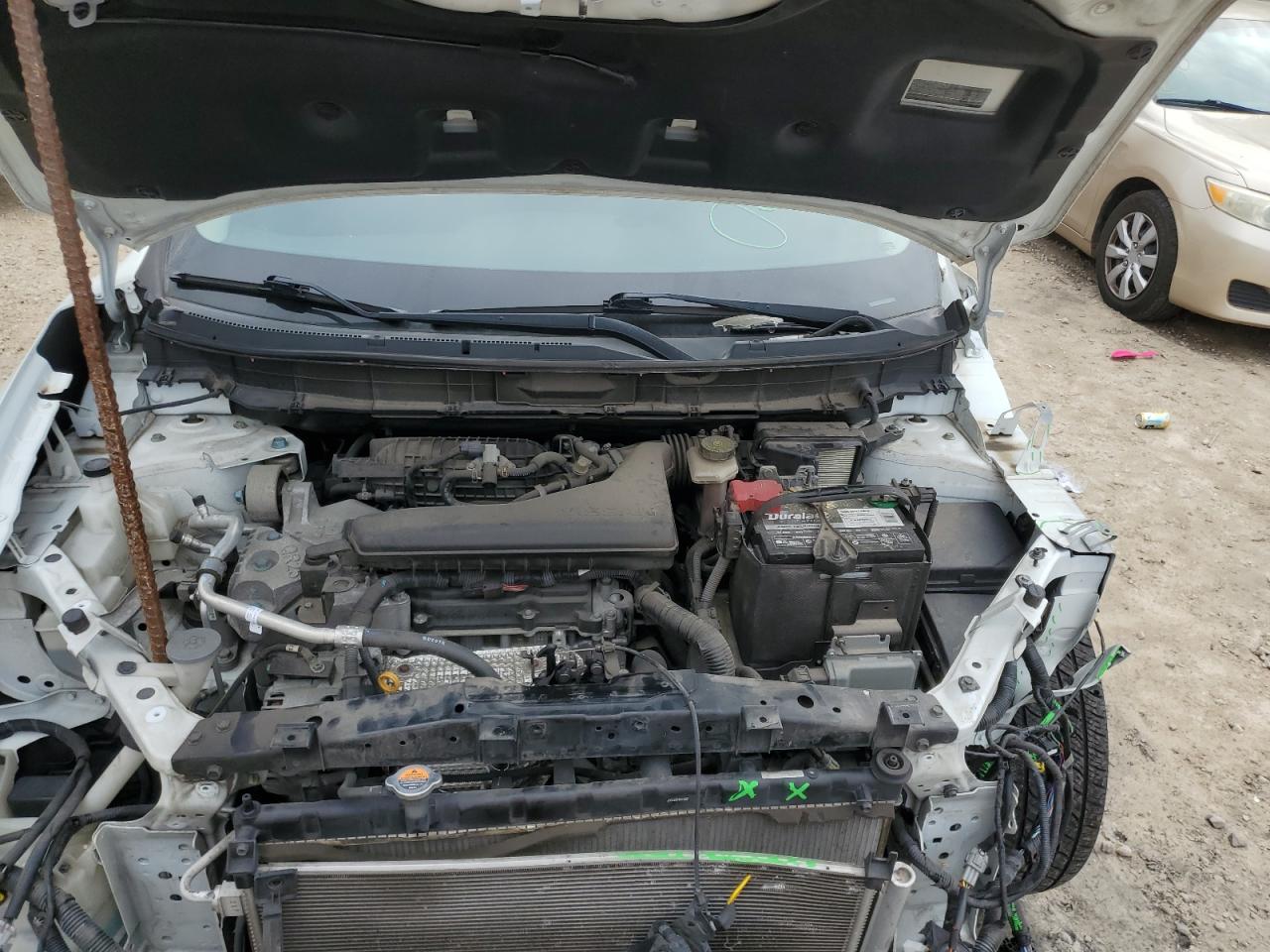 2017 Nissan Rogue VIN KNMAT2MV5HP502339 Copart auction photo, front end damage thumbnail 12