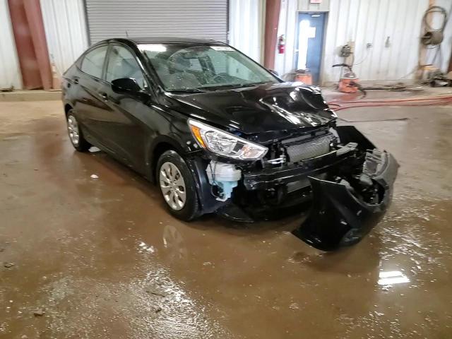 2017 Hyundai Accent VIN KMHCT4AE9HU348059 Copart auction photo, front end / side damage thumbnail 13