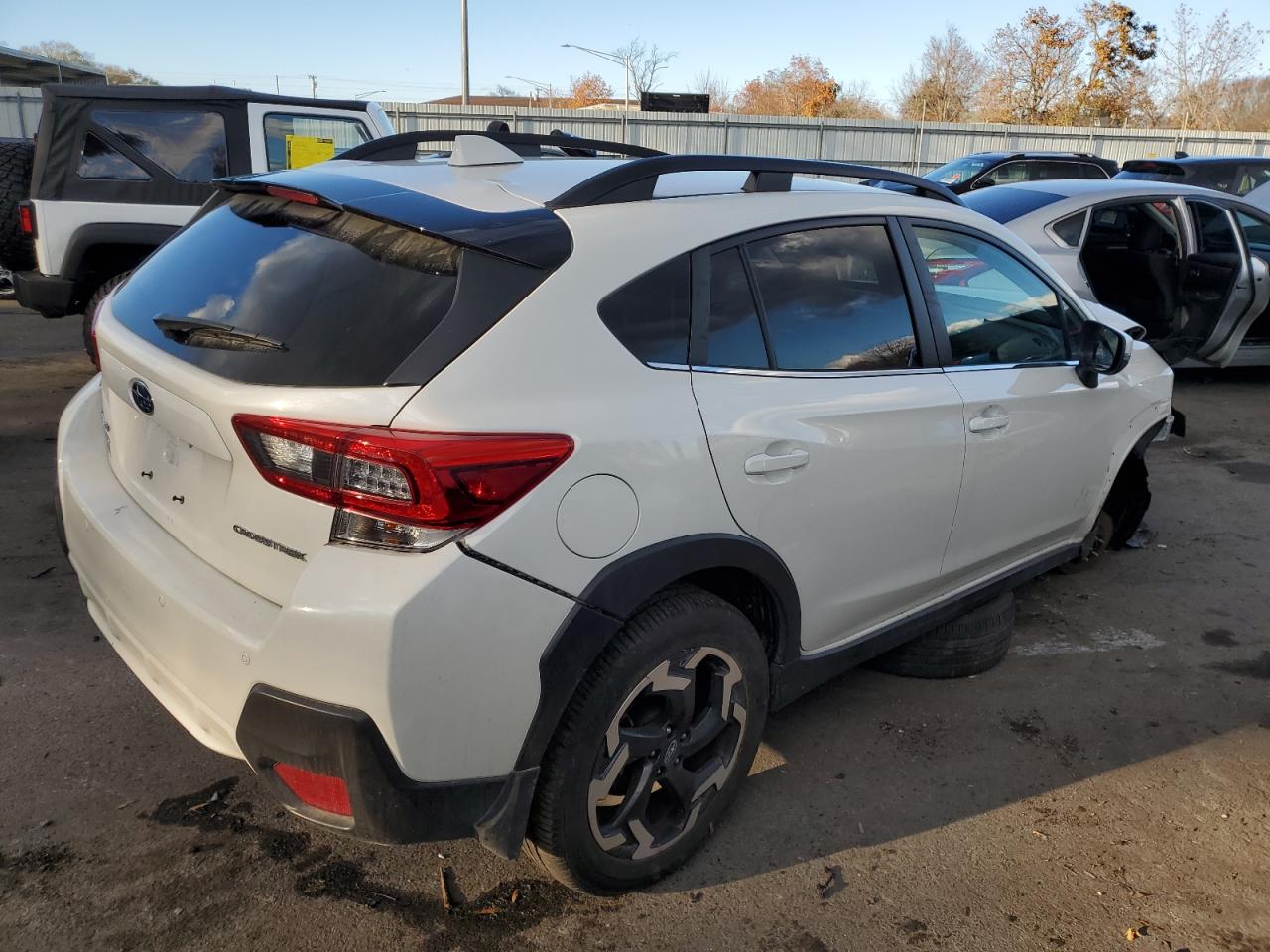 2021 Subaru XV VIN JF2GTHMC2M8298441 Copart auction photo, front end / all over damage thumbnail 3