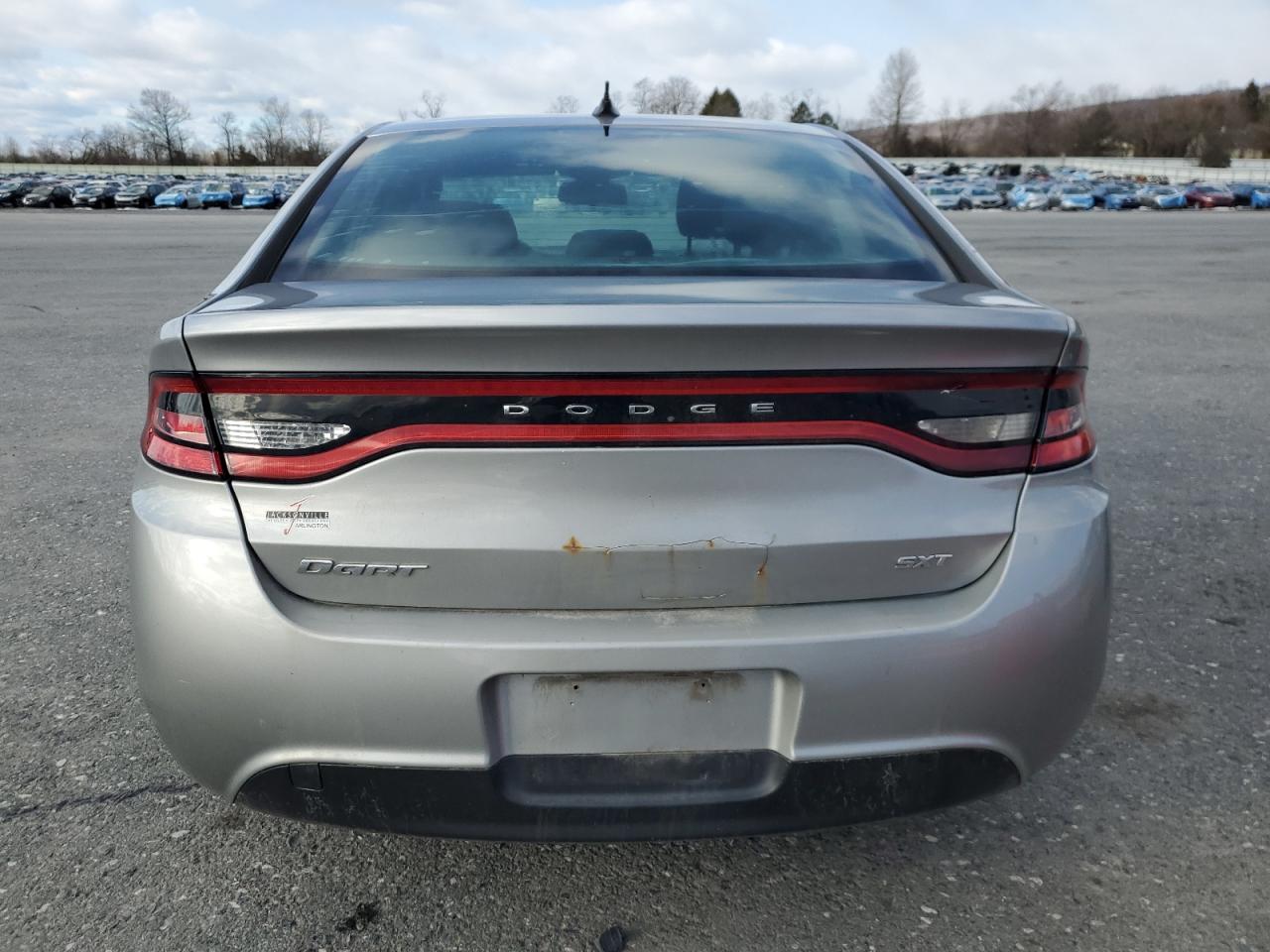 2015 Dodge Dart VIN 1C3CDFBB5FD192945 Copart auction photo, front end / side damage thumbnail 6
