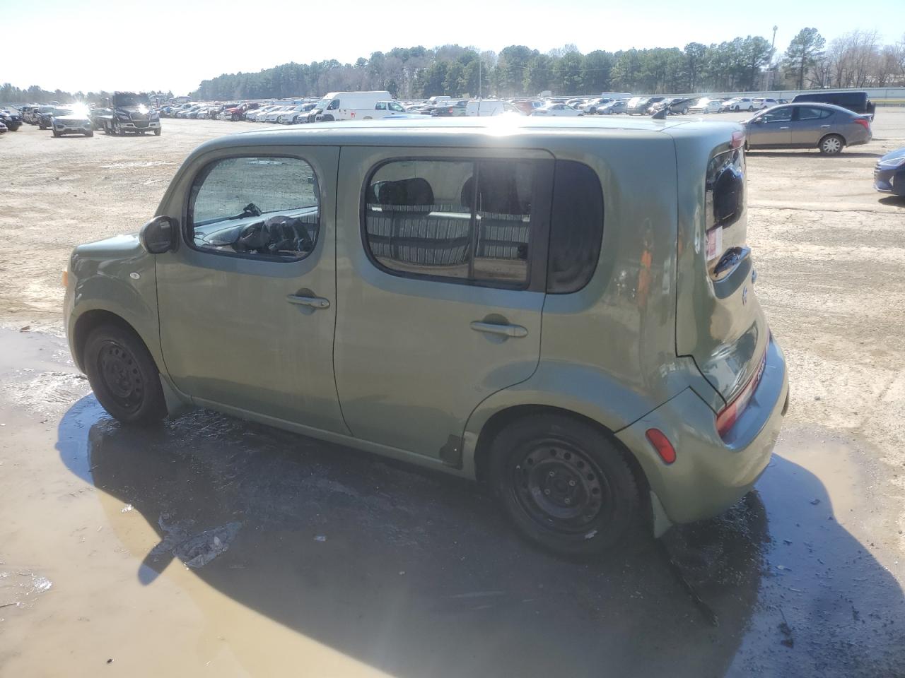 2010 Nissan Cube VIN JN8AZ2KR5AT152037 Copart auction photo, front end / rear end damage thumbnail 2