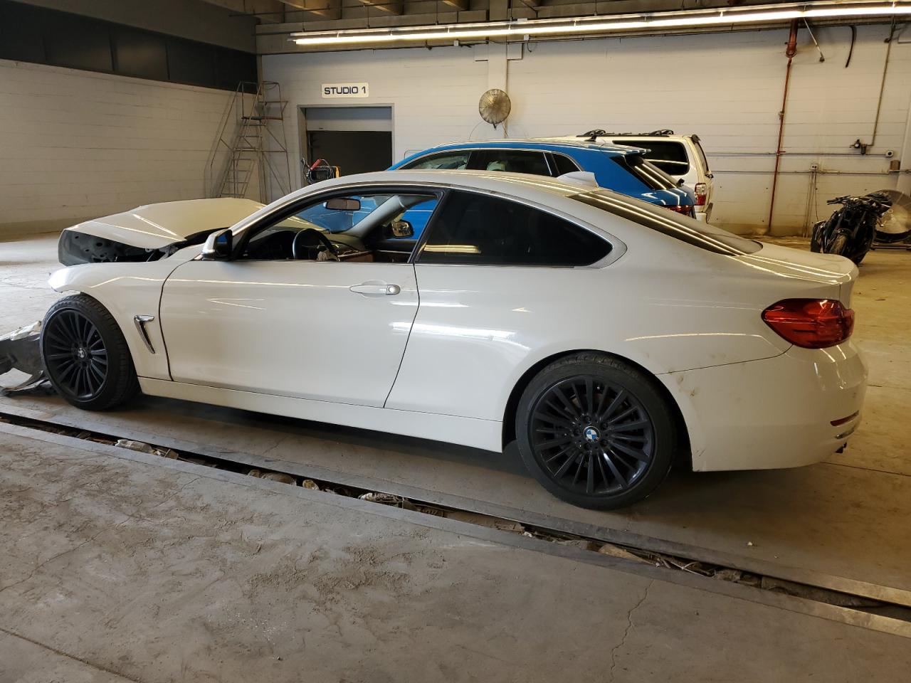 2014 BMW 4er VIN WBA3N7C53EF719162 Copart auction photo, front end / minor dent/scratches damage thumbnail 2