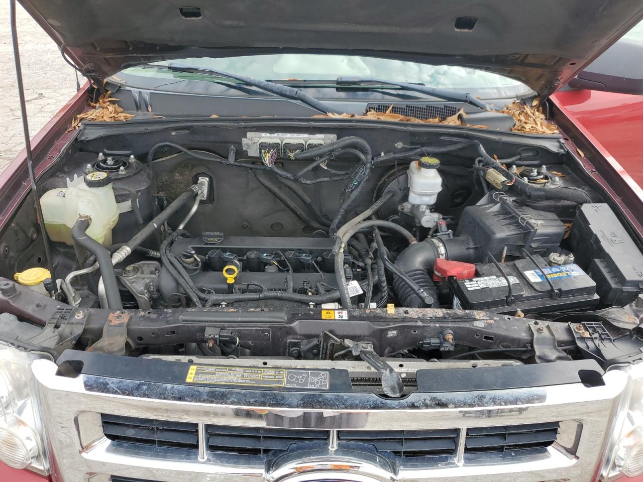 2012 Ford Escape VIN 1FMCU9D77CKC39952 Copart auction photo, mechanical / side damage thumbnail 12