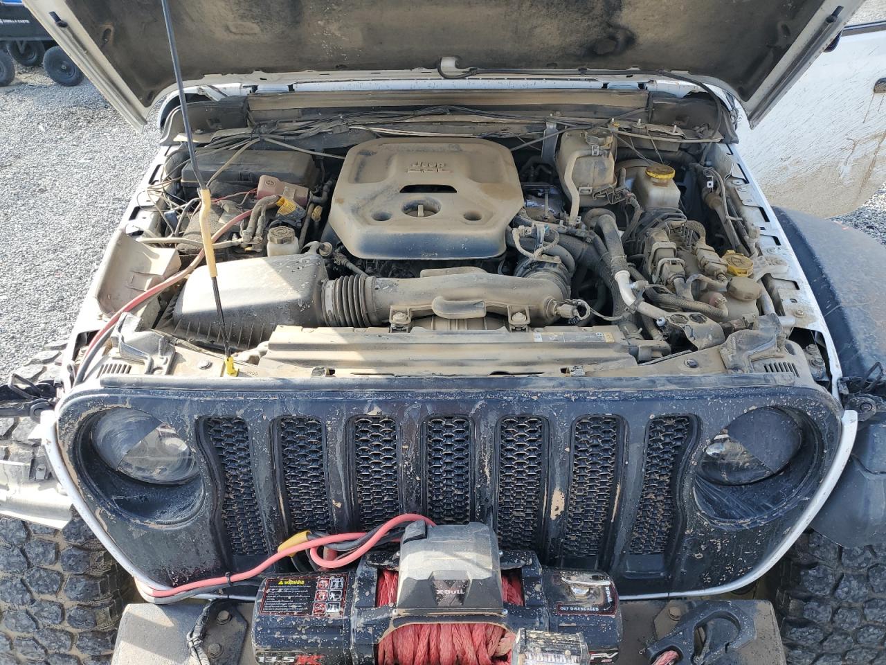 2021 Jeep Wrangler VIN 1C4HJXFN7MW747206 Copart auction photo, rollover damage thumbnail 12
