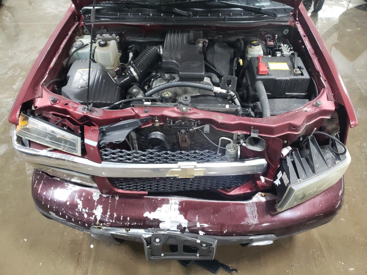 2007 Chevrolet Colorado VIN 1GCCS199978151011 Copart auction photo, front end damage thumbnail 11