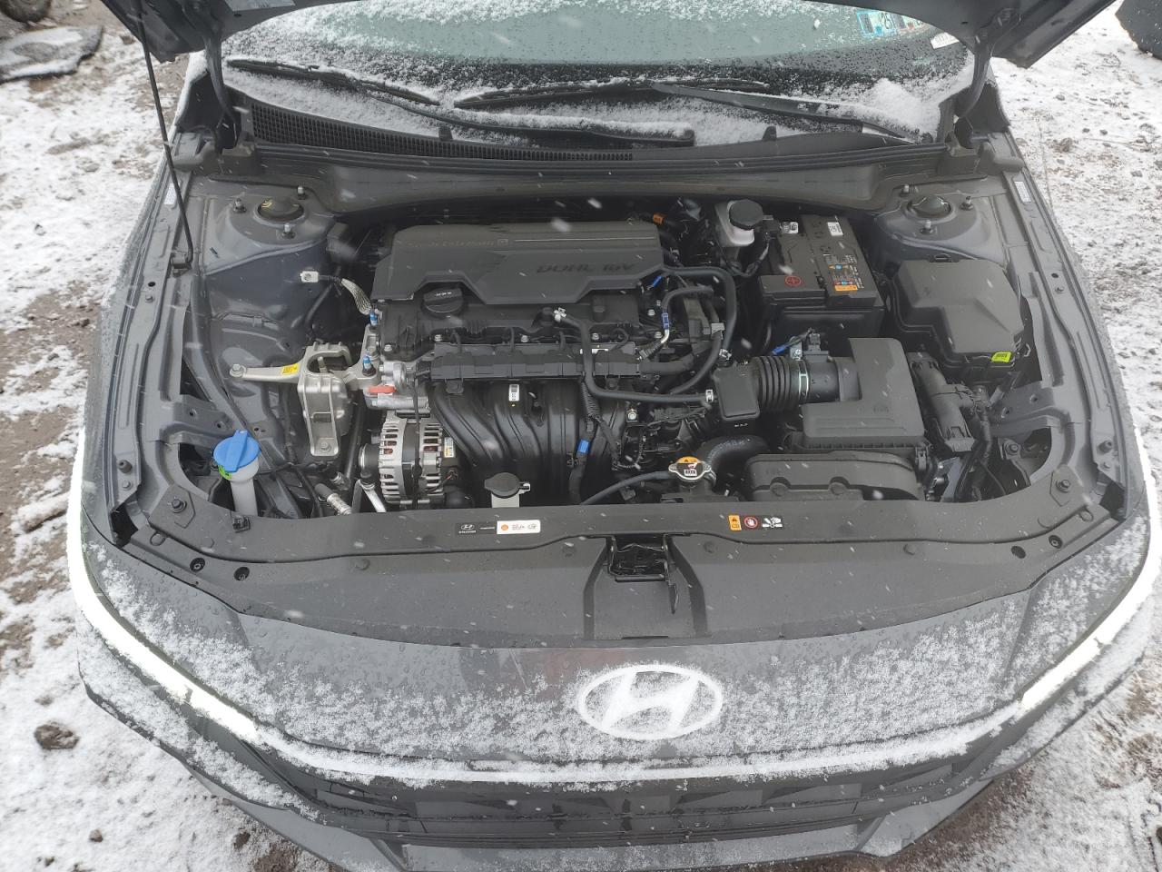 2024 Hyundai Elantra VIN KMHLM4DG6RU783908 Copart auction photo, rear end / minor dent/scratches damage thumbnail 13