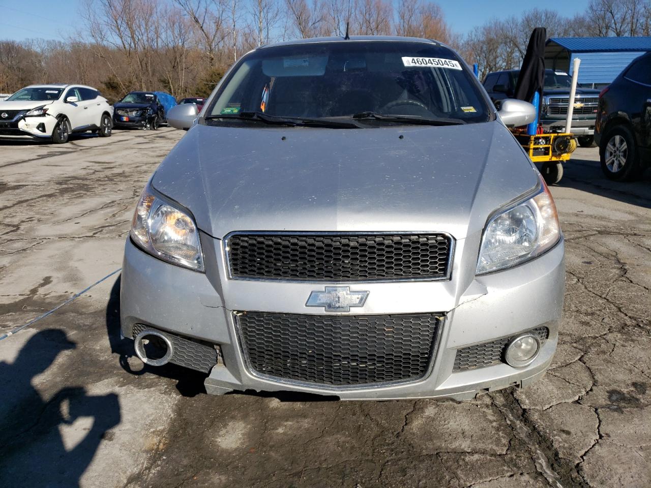 2009 Chevrolet Aveo VIN KL1TG66E99B364313 Copart auction photo, rear end / hail damage thumbnail 5