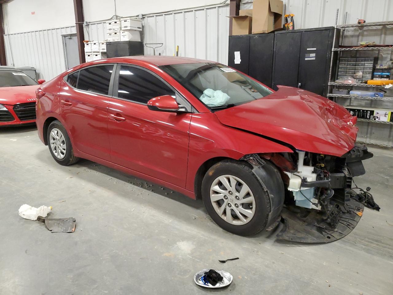 2018 Hyundai Elantra VIN 5NPD74LF6JH238833 Copart auction photo, front end damage thumbnail 4