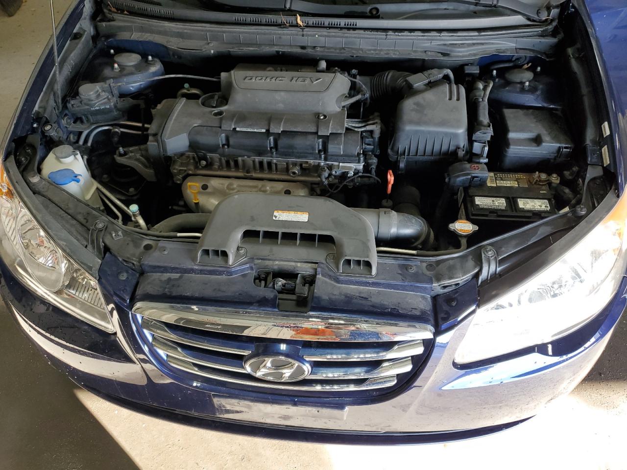 2010 Hyundai Elantra VIN KMHDU4AD5AU135110 Copart auction photo, side damage thumbnail 11