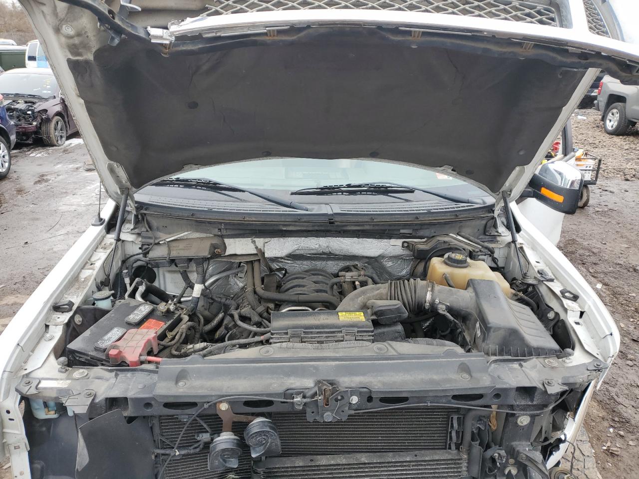 2012 Ford F-150 VIN 1FTFX1EF4CFC67152 Copart auction photo, front end / rear end damage thumbnail 11