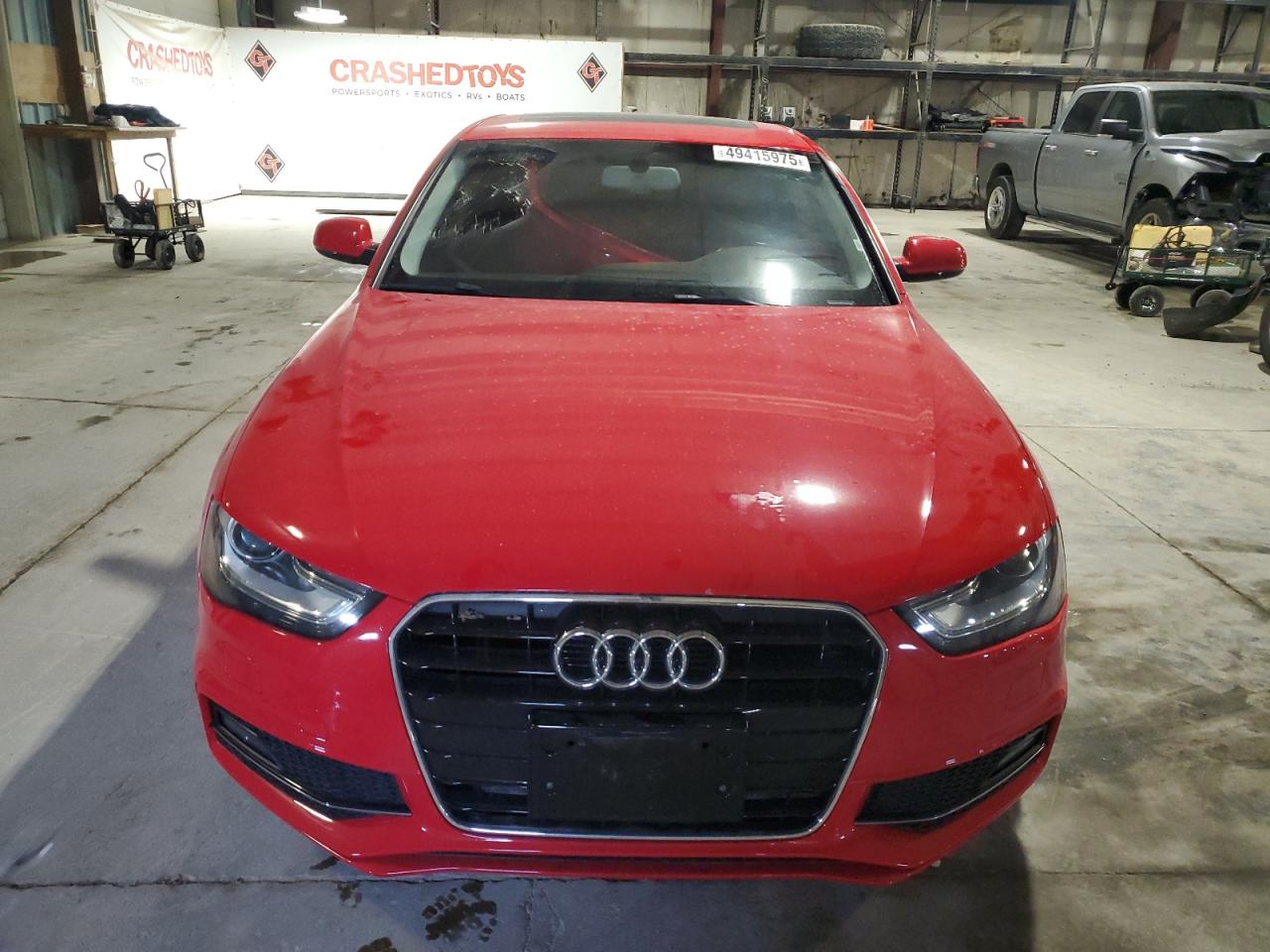 2015 Audi A4 VIN WAUFFAFL9FN016433 Copart auction photo, rear end / minor dent/scratches damage thumbnail 5