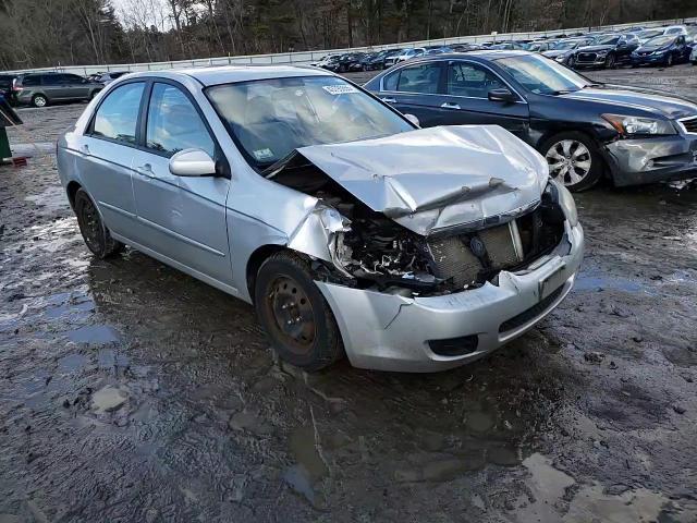 2009 KIA Spectra VIN KNAFE222595664815 Copart auction photo, front end / side damage thumbnail 10