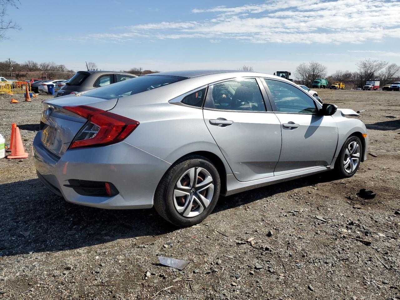 2016 Honda Civic VIN 2HGFC2F58GH527906 Copart auction photo, front end / minor dent/scratches damage thumbnail 3