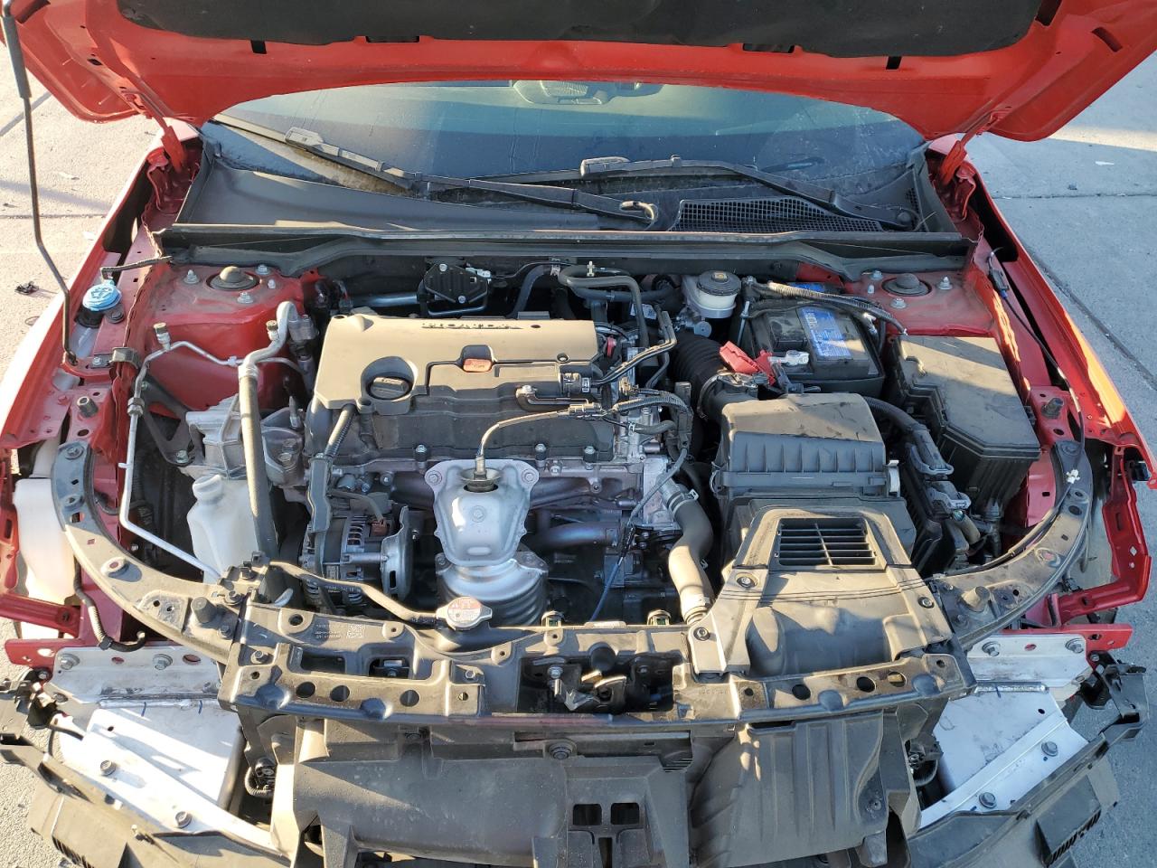 2023 Honda Civic VIN 2HGFE2F5XPH546130 Copart auction photo, front end / mechanical damage thumbnail 13