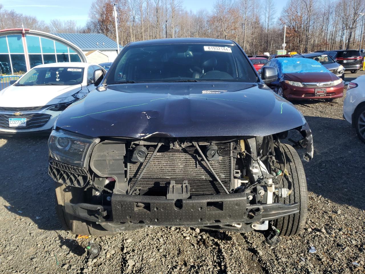 2015 Dodge Durango VIN 1C4RDJAG7FC874351 Copart auction photo, front end / minor dent/scratches damage thumbnail 5