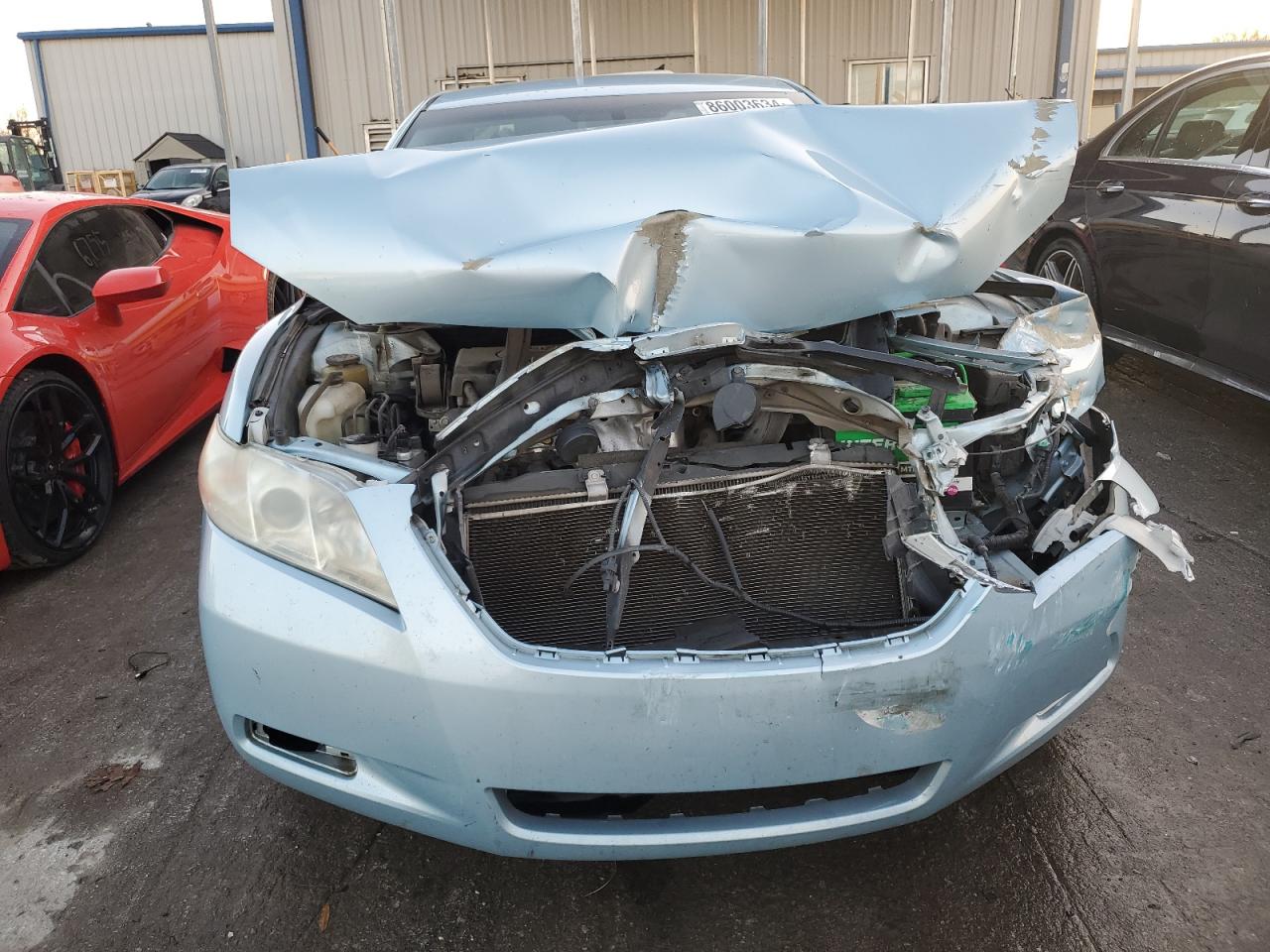 2009 Toyota Camry VIN 4T4BE46K59R133807 Copart auction photo, front end / side damage thumbnail 5