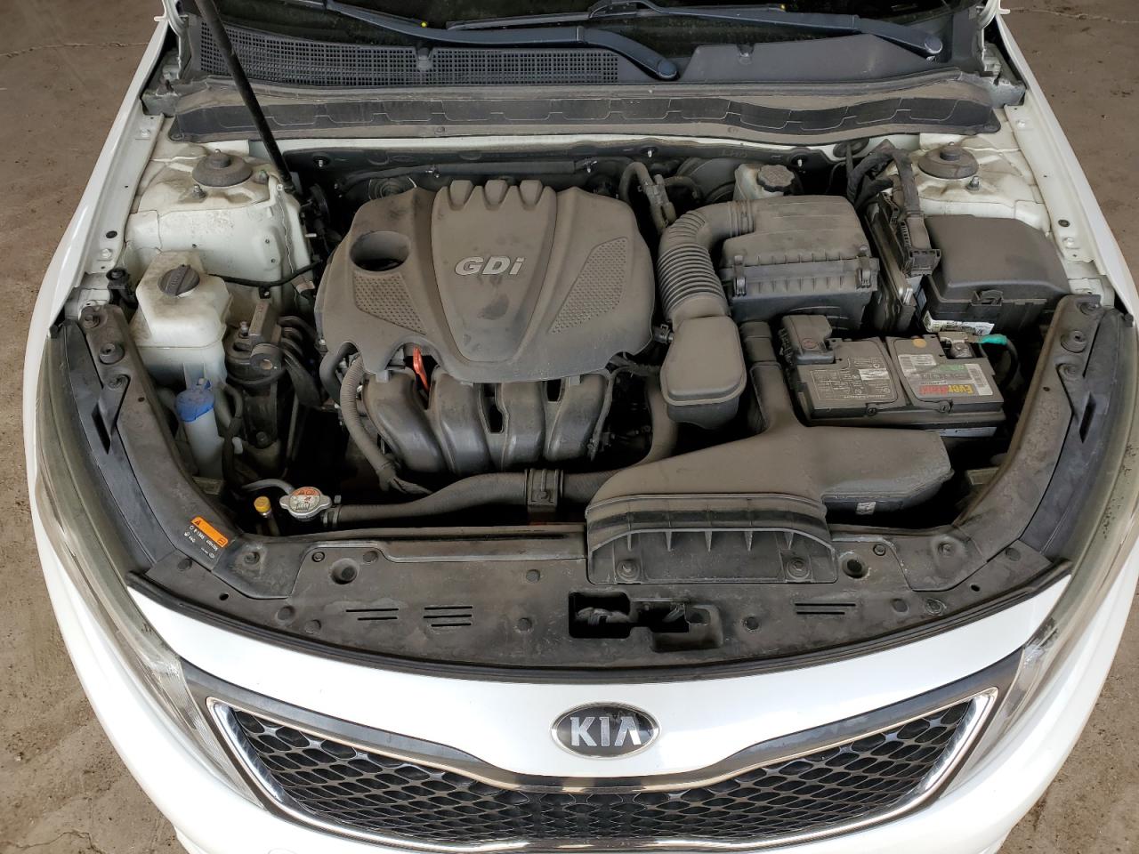 2015 KIA Optima VIN KNAGM4A7XF5662683 Copart auction photo, rear end / minor dent/scratches damage thumbnail 13