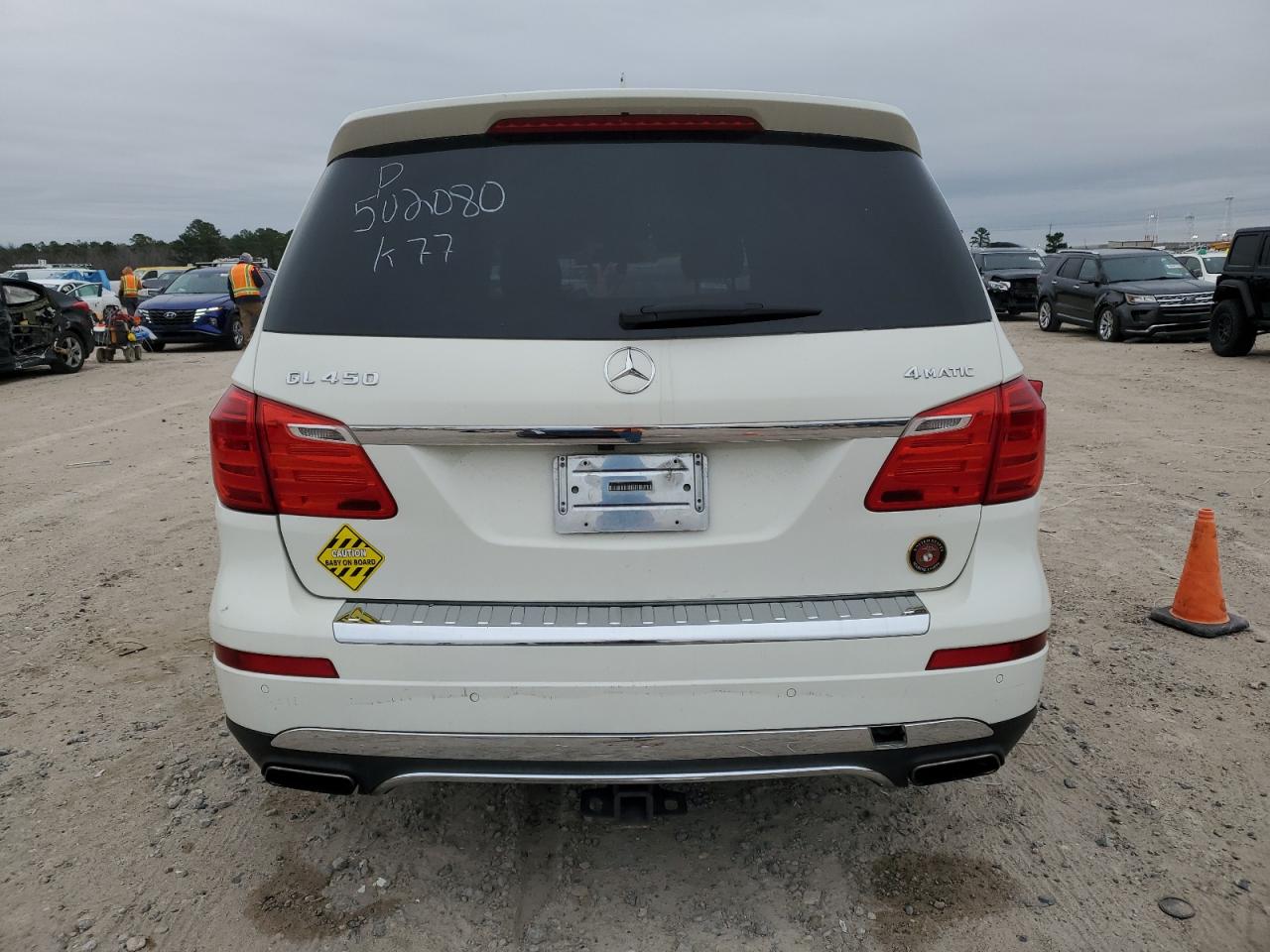 2013 Mercedes-Benz GL-klasse VIN 4JGDF7CE8DA181523 Copart auction photo, normal wear / minor dent/scratches damage thumbnail 6