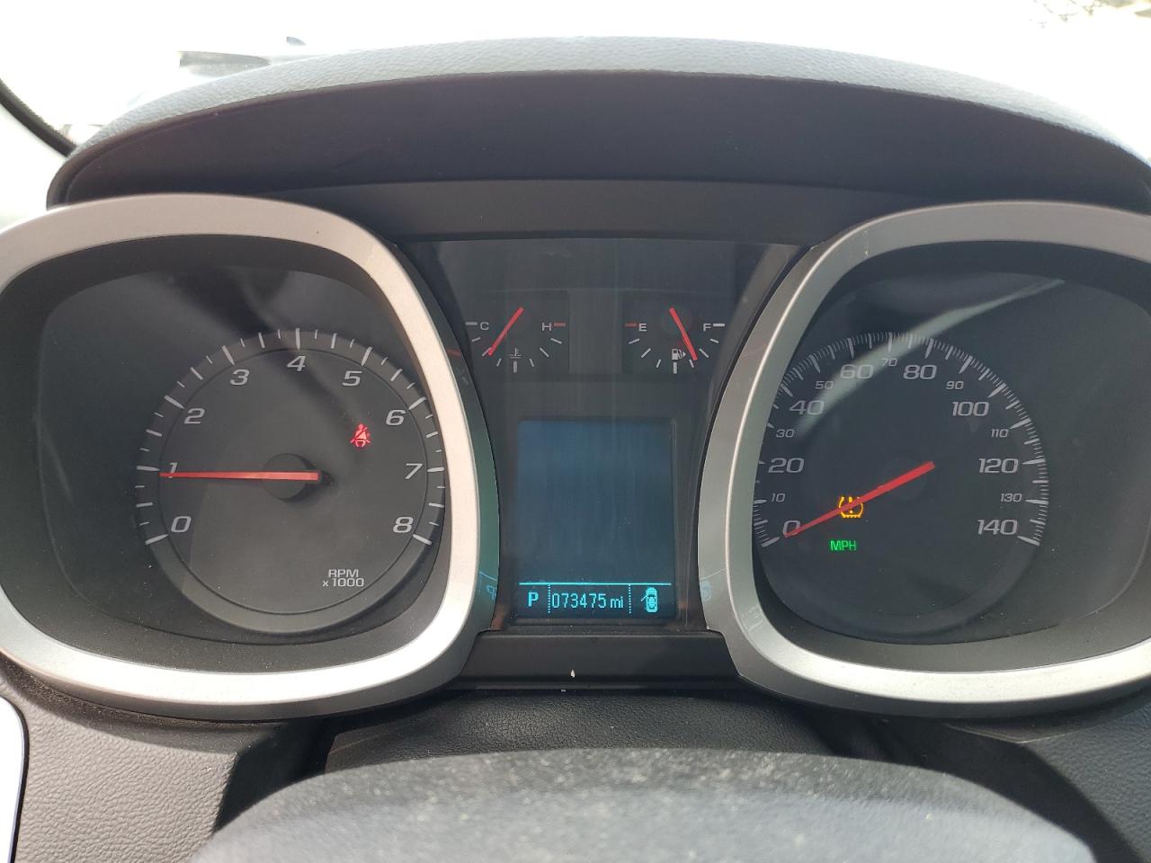 2016 Chevrolet Equinox VIN 2GNALBEK7G1188779 Copart auction photo, rear end damage thumbnail 9