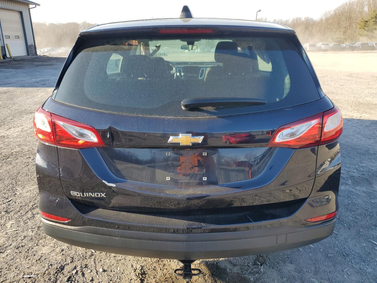 2020 Chevrolet Equinox VIN 3GNAXHEV0LS523204 Copart auction photo, side / rear end damage thumbnail 6