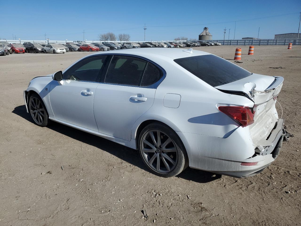 2014 Lexus GS VIN JTHCE1BLXE5028277 Copart auction photo, rear end / front end damage thumbnail 2