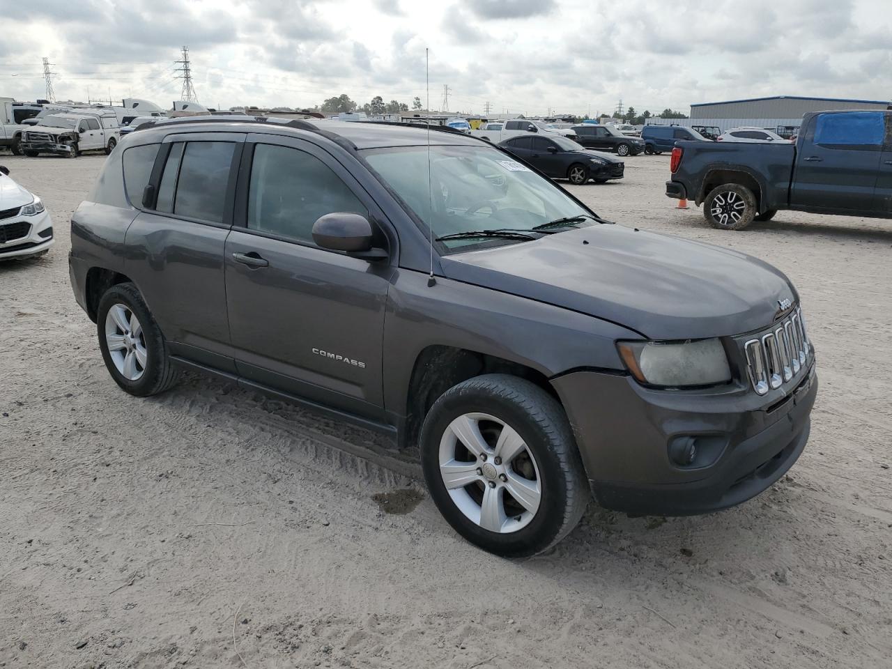 2016 Jeep Compass VIN 1C4NJCEB8GD664628 Copart auction photo, all over damage thumbnail 5